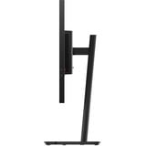 Lenovo ThinkVision T27QD-40 Moniteur 27" Noir, 1x DisplayPort, 1x HDMI, 2x USB-C, 3x USB-A, 1x RJ-45, 120 Hz, 68,6 cm (27"), 2560 x 1440 pixels, Wide Quad HD, LED, 6 ms, Noir