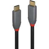 Lindy Câble USB 3.2 type C, 5A PD, Anthra Line Gris