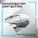 Logitech G502 X, Souris gaming Blanc