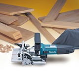 Makita PJ7000J routeur d'alimentation 700 W 0 - 11000 tr/min Noir, Bleu, Fraiseuse de rainure Bleu/Noir, 2,5 kg