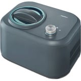 Medion LIFE Machine à glace MD 10169, Sorbetière Noir/en acier inoxydable
