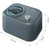 Medion LIFE Machine à glace MD 10169, Sorbetière Noir/en acier inoxydable