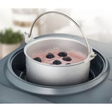 Medion LIFE Machine à glace MD 10169, Sorbetière Noir/en acier inoxydable