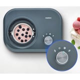 Medion LIFE Machine à glace MD 10169, Sorbetière Noir/en acier inoxydable