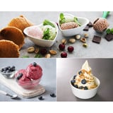 Medion LIFE Machine à glace MD 10169, Sorbetière Noir/en acier inoxydable