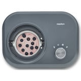 Medion LIFE Machine à glace MD 10169, Sorbetière Noir/en acier inoxydable