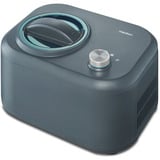 Medion LIFE Machine à glace MD 10169, Sorbetière Noir/en acier inoxydable