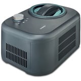 Medion LIFE Machine à glace MD 10169, Sorbetière Noir/en acier inoxydable
