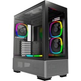 Montech SKY TWO boîtier midi tower Noir | 2x USB-A | 1x USB-C | RGB
