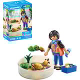 PLAYMOBIL My Life Terrarium pour tortues, Jouets de construction 