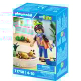 PLAYMOBIL My Life Terrarium pour tortues, Jouets de construction 