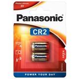 Panasonic Cylindrial Lithium CR-2L/2BP, Batterie 