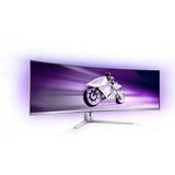 Philips Evnia 8000 49M2C8900L/00 écran plat de PC 124,2 cm (48.9") 5120 x 1440 pixels Dual QHD QD-OLED Blanc Moniteur UltraWide gaming incurvé Blanc, 1x DisplayPort, 2x HDMI, 1x USB-C, 4x USB-A, 144 Hz, 124,2 cm (48.9"), 5120 x 1440 pixels, Dual QHD, QD-OLED, 0,03 ms, Blanc