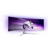 Philips  48.9" Moniteur UltraWide gaming incurvé  Blanc