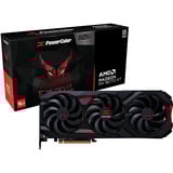 PowerColor RX9070XT 16G-E/OC/BP, Carte graphique Noir