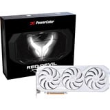 PowerColor RX9070XT 16G-E/OC/WHITE, Carte graphique Blanc
