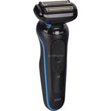 Procter & Gamble Series 5 52-B7000cc Rasoir à grille Tondeuse Noir Noir/Bleu, Rasoir à grille, Noir, EasyClean, Boutons, LED, Batterie
