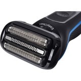 Procter & Gamble Series 5 52-B7000cc Rasoir à grille Tondeuse Noir Noir/Bleu, Rasoir à grille, Noir, EasyClean, Boutons, LED, Batterie