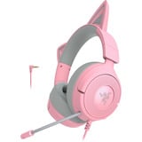 Razer  casque gaming over-ear Rose/gris