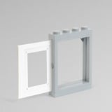 Room Copenhagen Cadre photo LEGO gris pierre Gris clair