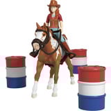 Schleich HORSE CLUB L’aventure western de Hannah, Figurine 5 an(s), Horses, Plastique