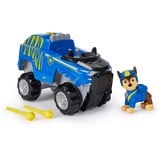 Spin Master Vehicule + Figurine Chase Jungle Pups La Pat' Patrouille, Jeu véhicule PAW Patrol Vehicule + Figurine Chase Jungle Pups La Pat' Patrouille, Voiture de police, PAW Patrol, 3 an(s), Plastique, Noir, Bleu