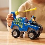Spin Master Vehicule + Figurine Chase Jungle Pups La Pat' Patrouille, Jeu véhicule PAW Patrol Vehicule + Figurine Chase Jungle Pups La Pat' Patrouille, Voiture de police, PAW Patrol, 3 an(s), Plastique, Noir, Bleu