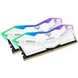 Team Group DELTA RGB DDR5 module de mémoire 32 Go 2 x 16 Go 6000 MHz ECC, Mémoire vive Blanc, 32 Go, 2 x 16 Go, DDR5, 6000 MHz, 288-pin DIMM