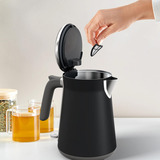 Tefal Acier inoxydable, Bouilloire Noir/en acier inoxydable