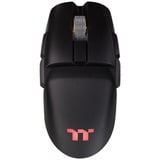 Thermaltake Argent M5 souris Ambidextre RF Wireless + Bluetooth + USB Type-A Optique 16000 DPI, Souris gaming Noir, Ambidextre, Optique, RF Wireless + Bluetooth + USB Type-A, 16000 DPI, Noir