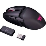 Thermaltake Argent M5 souris Ambidextre RF Wireless + Bluetooth + USB Type-A Optique 16000 DPI, Souris gaming Noir, Ambidextre, Optique, RF Wireless + Bluetooth + USB Type-A, 16000 DPI, Noir