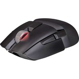 Thermaltake Argent M5 souris Ambidextre RF Wireless + Bluetooth + USB Type-A Optique 16000 DPI, Souris gaming Noir, Ambidextre, Optique, RF Wireless + Bluetooth + USB Type-A, 16000 DPI, Noir