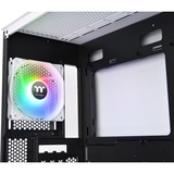 Thermaltake Divider 370 TG ARGB, Moyenne tour Blanc, 2x USB-A 3.2 (5 Gbit/s), 1x Audio, Window-kit