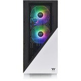 Thermaltake Divider 370 TG ARGB, Moyenne tour Blanc, 2x USB-A 3.2 (5 Gbit/s), 1x Audio, Window-kit