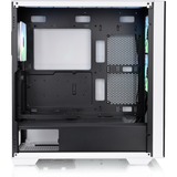Thermaltake Divider 370 TG ARGB, Moyenne tour Blanc, 2x USB-A 3.2 (5 Gbit/s), 1x Audio, Window-kit