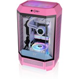 Thermaltake The Tower 300 Bubble Pink boîtier mini tower rose fuchsia | 3x USB-A | Window