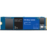 WD Blue SN550 NVMe, 2 To, SSD bleu, WDS200T2B0C, M.2 2280, PCIe Gen3 x4