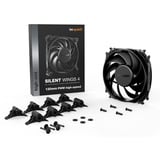 be quiet! Silent Wings 4 PWM high-speed 120x120x25, Ventilateur de boîtier Noir, Connexion PWM à 4 broches