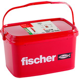 fischer Cheville DuoPower 10x50 Gris clair/Rouge