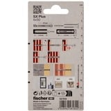 fischer Cheville SX Plus 6x50 K Gris clair