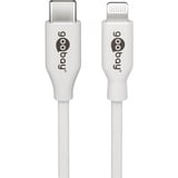 goobay Set de charge Apple Lightning / USB-C PD 30 Watts Blanc