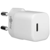 goobay Set de charge Apple Lightning / USB-C PD 30 Watts, Chargeur Blanc