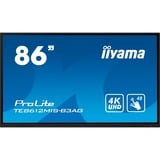 iiyama TE8612MIS-B3AG, Affichage public Noir (Mat)