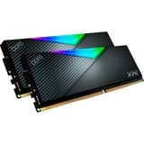 ADATA LANCER RGB module de mémoire 64 Go 2 x 32 Go DDR5 288-pin DIMM, Mémoire vive Noir, 64 Go, 2 x 32 Go, DDR5, 6000 MHz, 288-pin DIMM