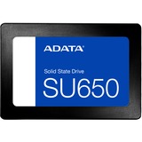 ADATA SU650 2 To 2.5" Série ATA III 3D NAND SSD Noir, 2 To, 2.5", 520 Mo/s, 6 Gbit/s