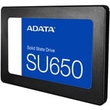 ADATA SU650 2 To 2.5" Série ATA III 3D NAND SSD Noir, 2 To, 2.5", 520 Mo/s, 6 Gbit/s