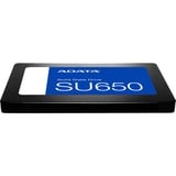 ADATA SU650 2 To 2.5" Série ATA III 3D NAND SSD Noir, 2 To, 2.5", 520 Mo/s, 6 Gbit/s