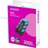ADATA externe SD820 2 TB SSD Noir/Bleu