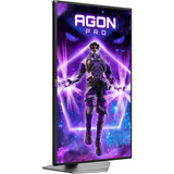AOC  31.5" 4K UHD Moniteur gaming  Noir/Argent