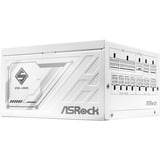 ASRock Steel Legend SL-850GW alimentation modulaire 850 watt Blanc, 1x 12V-2x6, 2x PCIe